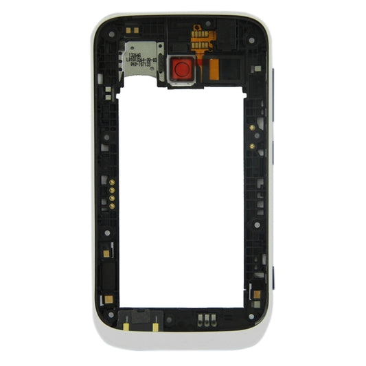 Middle Frame Bezel for Nokia Lumia 822(White) by buy2fix