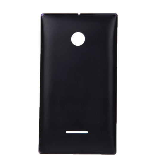 Solid Color Battery Back Cover for Microsoft Lumia 532(Black) - For Microsoft by buy2fix | Online Shopping UK | buy2fix