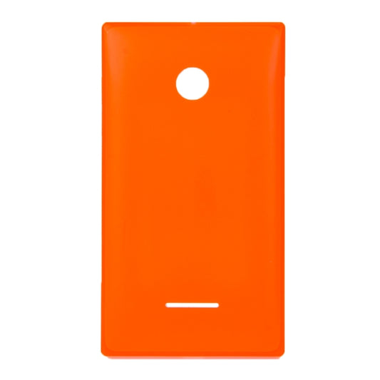 Solid Color Battery Back Cover for Microsoft Lumia 532(Orange) - For Microsoft by buy2fix | Online Shopping UK | buy2fix