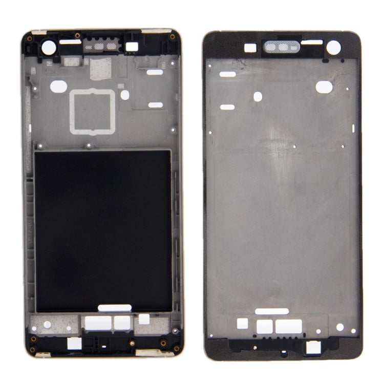 Front Housing LCD Frame Bezel Plate for Xiaomi Mi 4(Silver) - Frame Bezel Plate by buy2fix | Online Shopping UK | buy2fix