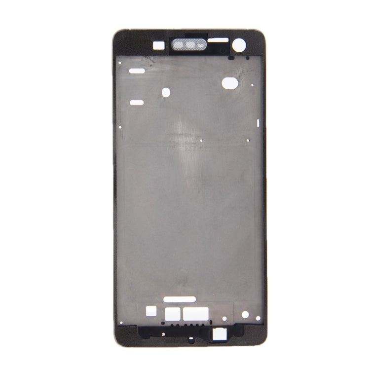 Front Housing LCD Frame Bezel Plate for Xiaomi Mi 4(Silver) - Frame Bezel Plate by buy2fix | Online Shopping UK | buy2fix