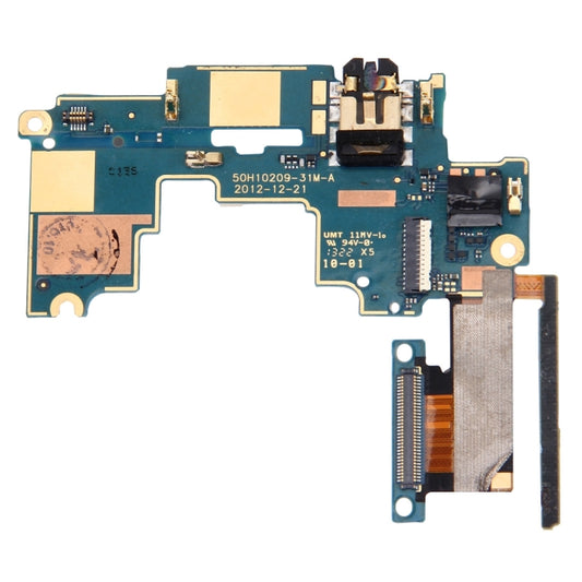 Mainboard & Volume Control Button / Earphone Jack Flex Cable for HTC One M7 / 801e / 801n by buy2fix