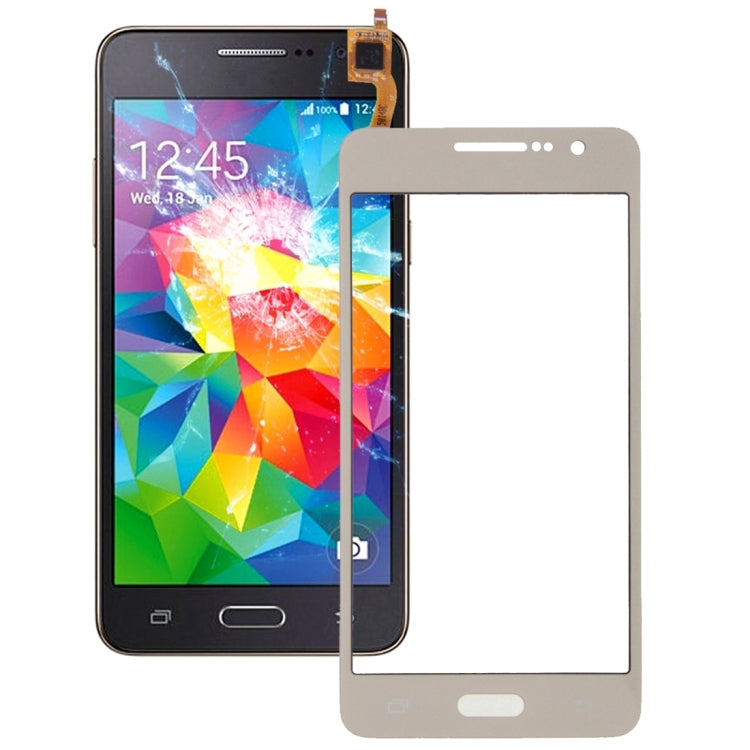 For Galaxy Grand Prime / G531 Touch Panel (Gold) - Touch Panel by buy2fix | Online Shopping UK | buy2fix