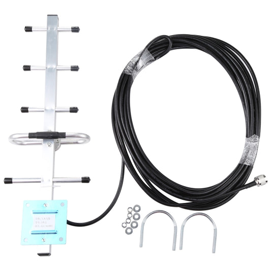 824-960MHZ GSM Yagi Antenna 12 dBi N Male Connector, Cable Length: 10m - Other Accessories by buy2fix | Online Shopping UK | buy2fix