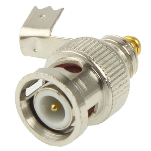 BNC Male Plug Bend Connector Adapter to Coaxial Cable - Connector by buy2fix | Online Shopping UK | buy2fix