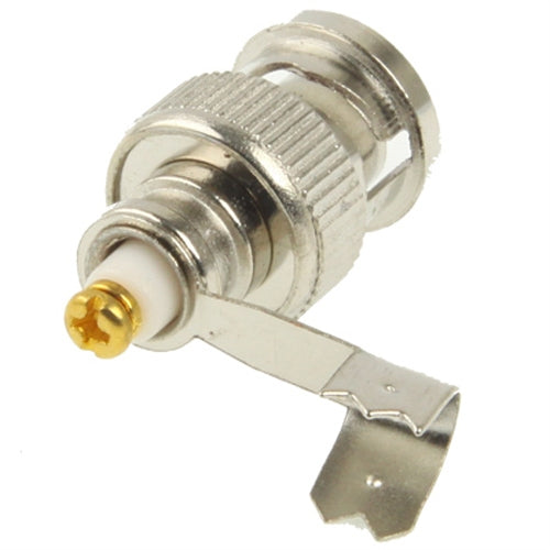 BNC Male Plug Bend Connector Adapter to Coaxial Cable - Connector by buy2fix | Online Shopping UK | buy2fix