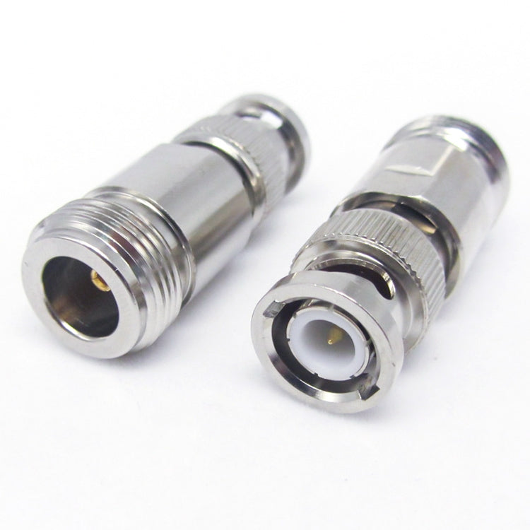 Nickel Plated UG-255/U BNC Plug To UHF Jack Connector by buy2fix