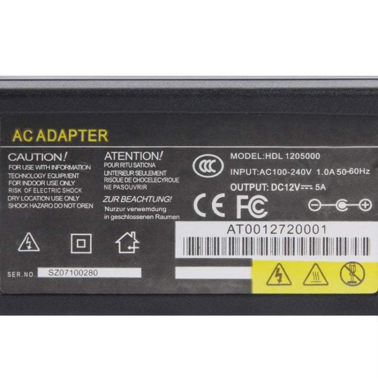 AU Plug 12V 5A / 16 Channel DVR AC Power Adapter, Output Tips: 5.5 x 2.5mm - Security by buy2fix | Online Shopping UK | buy2fix