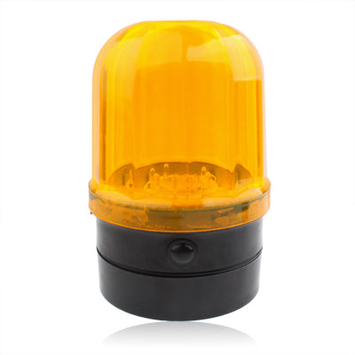 6-LED Flash Strobe Warning Light for Auto Car with Strong Magnetic Base (Yellow + Black) by buy2fix