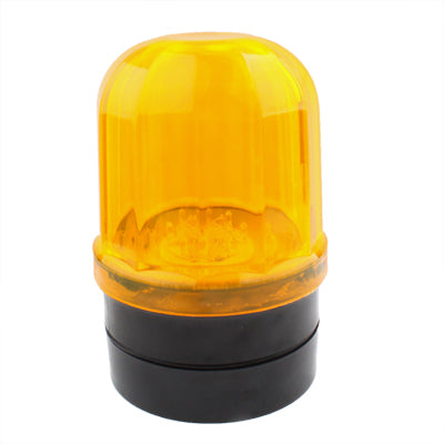 6-LED Flash Strobe Warning Light for Auto Car with Strong Magnetic Base (Yellow + Black) - Warning Lights by buy2fix | Online Shopping UK | buy2fix