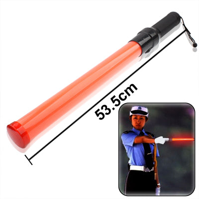 Safety Traffic 3-Mode Control Red LED Baton with Alarm Function, Length: 53.5cm - Warning Lights by buy2fix | Online Shopping UK | buy2fix