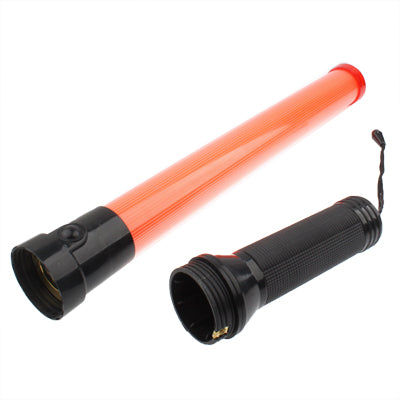 Safety Traffic 3-Mode Control Red LED Baton with Alarm Function, Length: 53.5cm - Warning Lights by buy2fix | Online Shopping UK | buy2fix