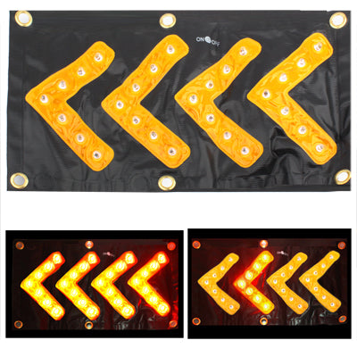 36 LED Car Safety Hazard Traffic Direction Signal Sign - Warning Lights by buy2fix | Online Shopping UK | buy2fix