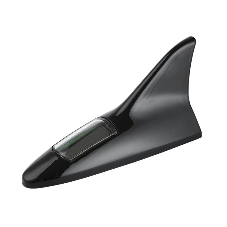 Solar Shark Fin High-positioned Alarm Light(Black) - Warning Lights by buy2fix | Online Shopping UK | buy2fix