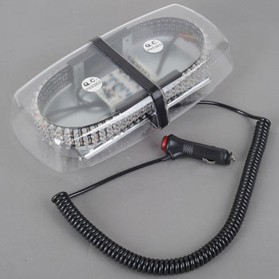 25W 240-LED Warning Mini Light Bar Strobe Waterproof Light, Yellow Light - Warning Lights by buy2fix | Online Shopping UK | buy2fix