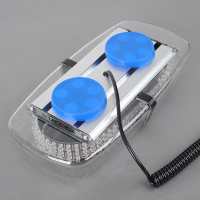 25W 240-LED Warning Mini Light Bar Strobe Waterproof Light, Yellow Light - Warning Lights by buy2fix | Online Shopping UK | buy2fix