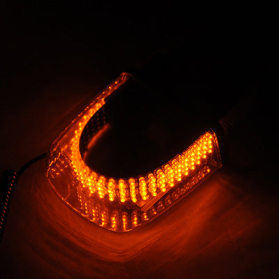 25W 240-LED Warning Mini Light Bar Strobe Waterproof Light, Yellow Light - Warning Lights by buy2fix | Online Shopping UK | buy2fix