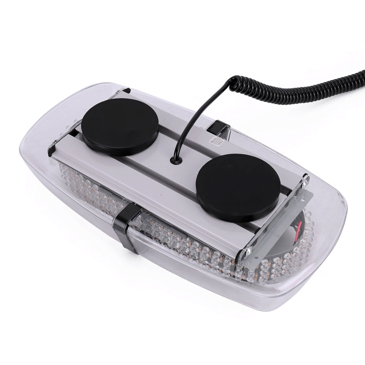 25W 240 LED Vehicle Roof Top Emergency Hazard Warning Strobe Light, Yellow and White Light - Warning Lights by buy2fix | Online Shopping UK | buy2fix