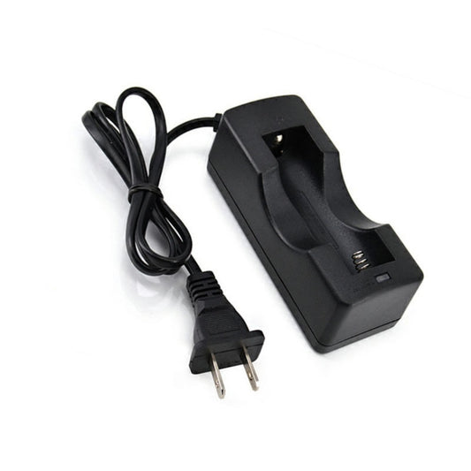 Battery Charger for 18650, Output: 4.2V/ 650mA, US Plug(Black) by buy2fix