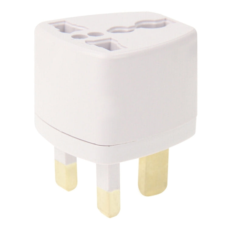 Travel Power Adapter Plug Adapter with UK Socket Plug(White) - Plug Adaptor by buy2fix | Online Shopping UK | buy2fix
