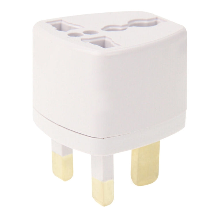 Plug Adapter, Travel Power Adaptor with UK Socket Plug(White) - Plug Adaptor by buy2fix | Online Shopping UK | buy2fix