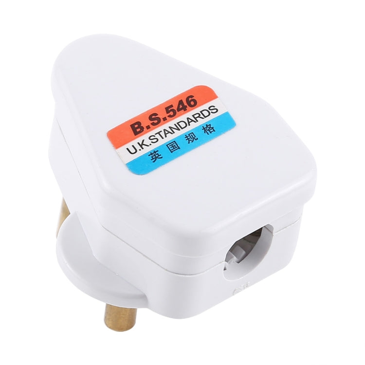 Power Plug Travel Power Adaptor, UK Plug(White) - Plug Adaptor by buy2fix | Online Shopping UK | buy2fix
