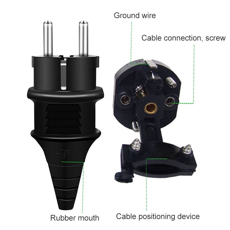 Plug Adapter, Travel Power Adaptor with EU Plug - Plug Adaptor by buy2fix | Online Shopping UK | buy2fix