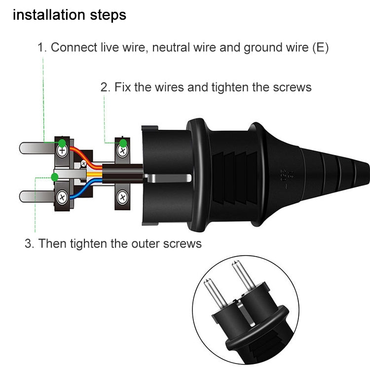 Plug Adapter, Travel Power Adaptor with EU Plug - Plug Adaptor by buy2fix | Online Shopping UK | buy2fix