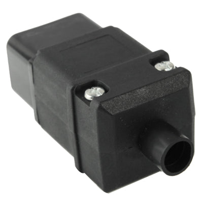 3 Prong Male AC Wall Universal Travel Power Socket Plug Adaptor(Black) - Plug Adaptor by buy2fix | Online Shopping UK | buy2fix