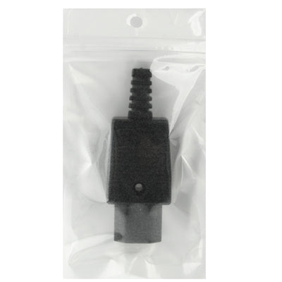 3 Prong Female AC Wall Universal Travel Power Socket Plug Adaptor(Black) - Plug Adaptor by buy2fix | Online Shopping UK | buy2fix