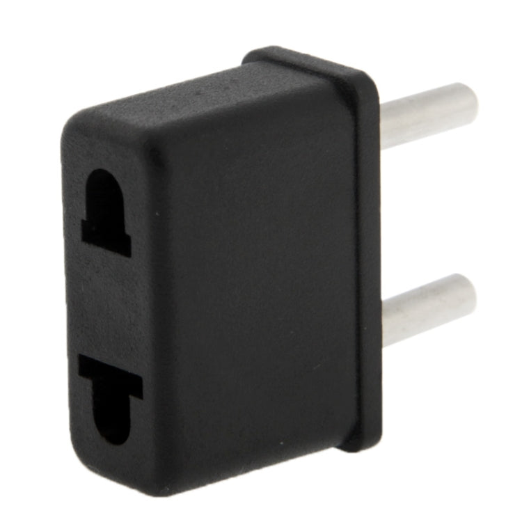 US / AU Plug to EU Plug AC Wall Universal Travel Power Socket Plug Adaptor(Black) - Plug Adaptor by buy2fix | Online Shopping UK | buy2fix