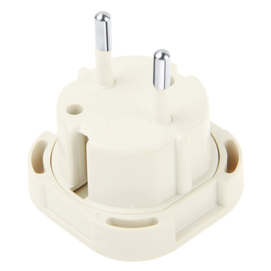 High Quality UK Plug to EU Plug AC Wall Universal Travel Power Socket Plug Adaptor(White) - Plug Adaptor by buy2fix | Online Shopping UK | buy2fix