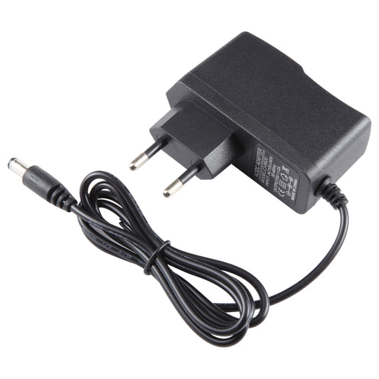 EU Plug AC 100-240V to DC 6V 2A Power Adapter, Tips: 5.5 x 2.1mm, Cable Length: 1.1m(Black) by buy2fix