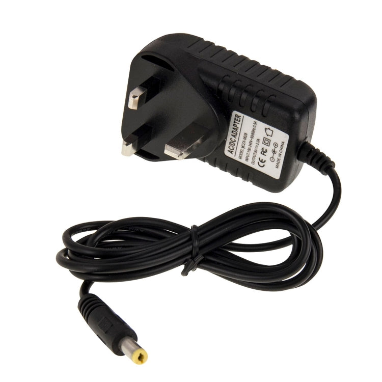 UK Plug AC 100-240V to DC 6V 2A Power Adapter, Tips: 5.5 x 2.1mm, Cable Length: about 1.2m(Black) - AC Adapers by buy2fix | Online Shopping UK | buy2fix