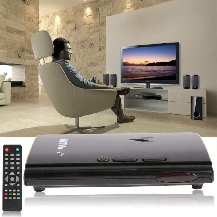 Global Mini LCD TV Receiver Box Digital Computer VGA TV Programs Tuner Receiver Dongle Monitor, Model: 775 by buy2fix