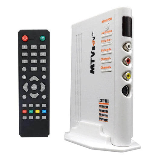 HD LCD TV-Box with Remote Control, TV (PAL-BG+PAL-DK)(Silver) - Others by buy2fix | Online Shopping UK | buy2fix