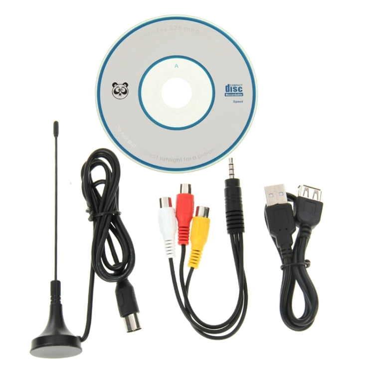 Mini Digital USB 2.0 Dual Module DVB Analog TV Stick, Support FM + AV + DVB-T / T2 / C - DVB-T & Analog Solutions by buy2fix | Online Shopping UK | buy2fix