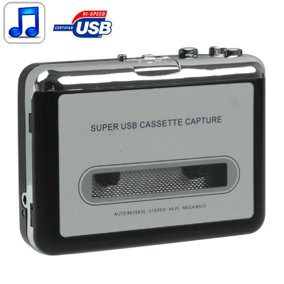 Tape to PC Super USB Cassette to MP3 Converter Capture Audio Music Player - Tape Converter by buy2fix | Online Shopping UK | buy2fix