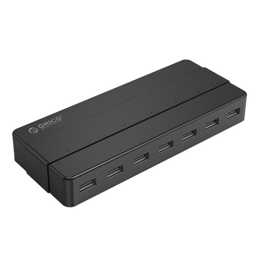 Orico H7928-U2-V1 Desktop 7 Ports USB 2.0 HUB with Power Adapter(Black) by ORICO