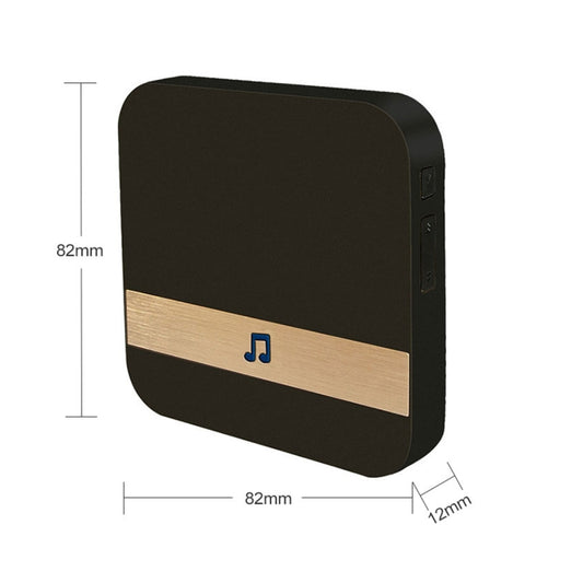 B10 52 Chimes 110dB Doorbell Receiver Low Power Consumption Home Door Tools, US Plug, AC 90-260V by buy2fix