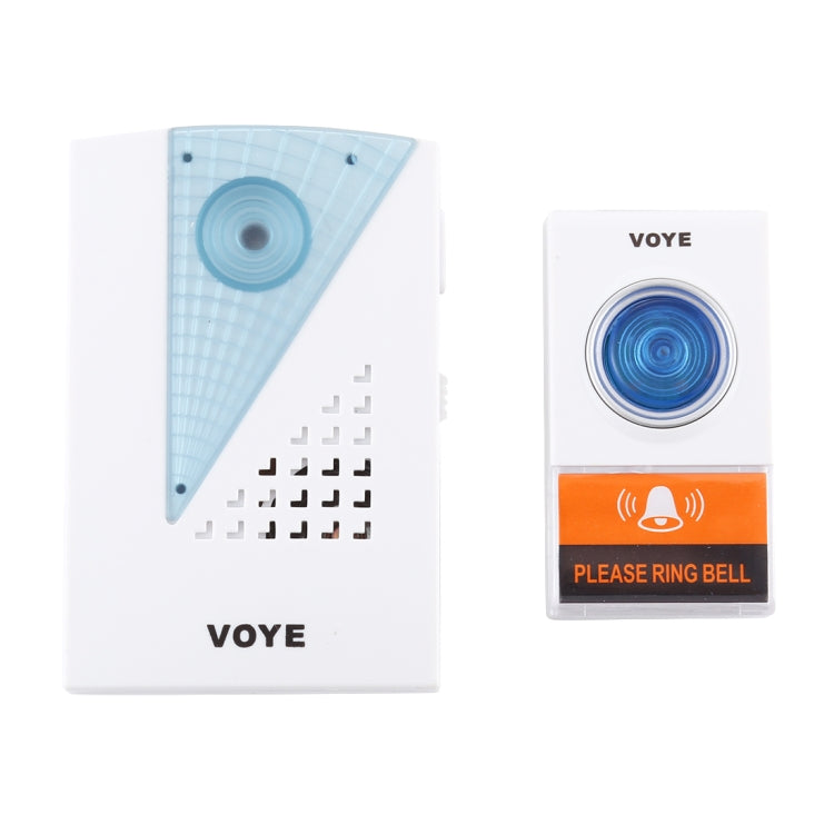VOYE V001A Home Music Remote Control Wireless Doorbell with 38 Polyphony Sounds - Wireless Doorbell by VOYE | Online Shopping UK | buy2fix