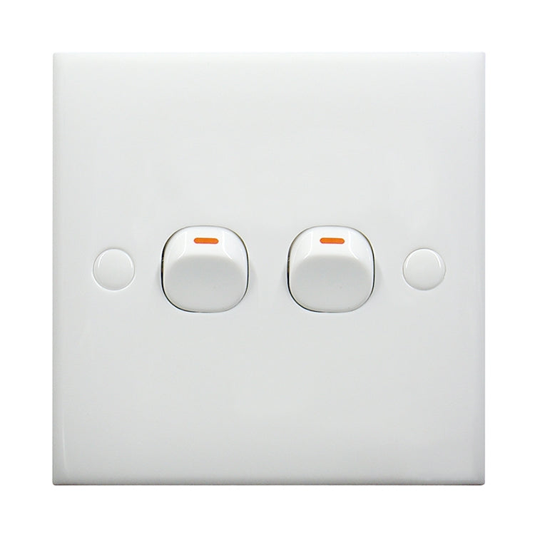 Electric Wall Switch (Size: 86 x 86mm) - by buy2fix | Online Shopping UK | buy2fix