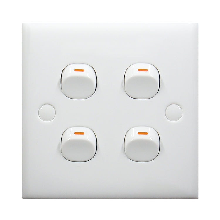 Electric Wall Switch (Size: 86 x 86mm) - by buy2fix | Online Shopping UK | buy2fix