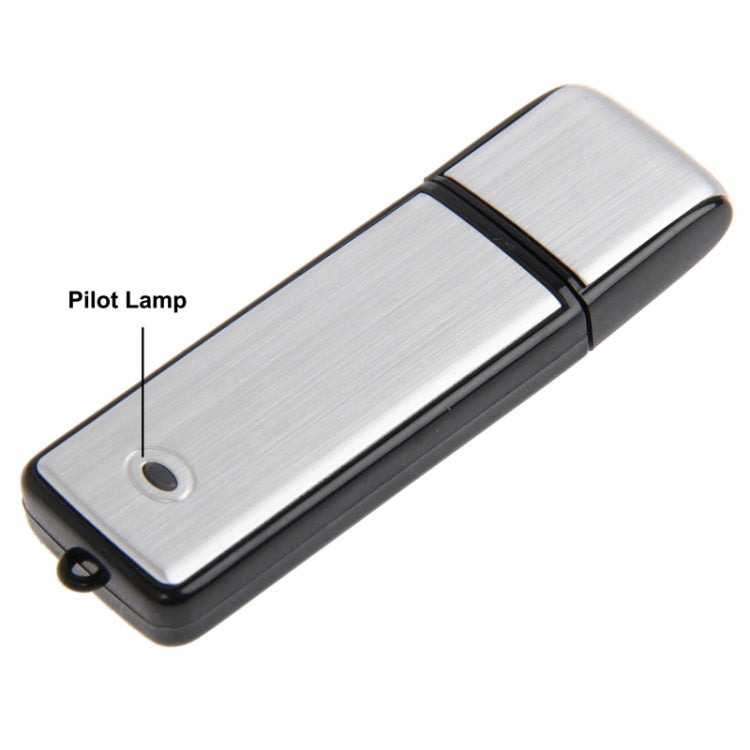 USB Voice Recorder + 4GB USB Flash Disk(Black) - U-Disk Recorder by buy2fix | Online Shopping UK | buy2fix