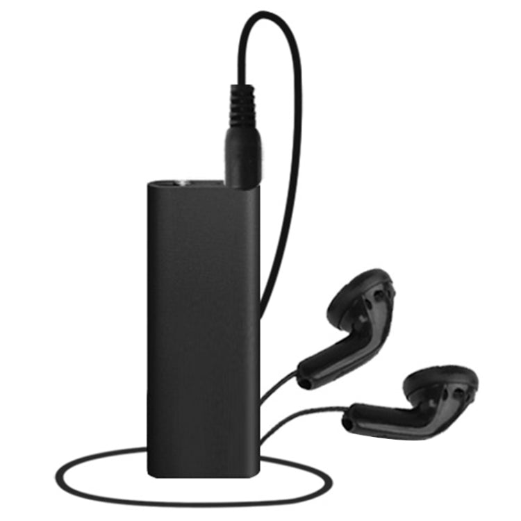 3 in 1 Mini Voice Recorder + 8GB Flash Disk + MP3 Player(Black) - U-Disk Recorder by buy2fix | Online Shopping UK | buy2fix