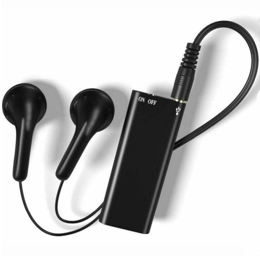 3 in 1 Mini Voice Recorder + 8GB Flash Disk + MP3 Player(Black) by buy2fix