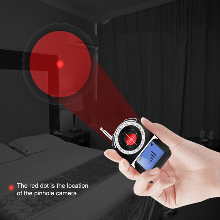 CC-309 Full Band Detector with LED Screen Display, Detection Frequency Range: 1MHz-6500MHz(Black) by buy2fix