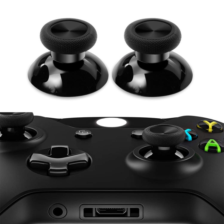 10 PCS Controller Joystick 3D Analog Cap for Xbox One(Black) - XBOX Spare Parts by buy2fix | Online Shopping UK | buy2fix