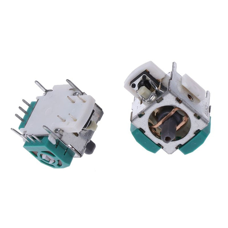 OEM Version Joystick Control Lever(Thick Shaft) 3D Green for XBOX / PS2 - XBOX Spare Parts by buy2fix | Online Shopping UK | buy2fix
