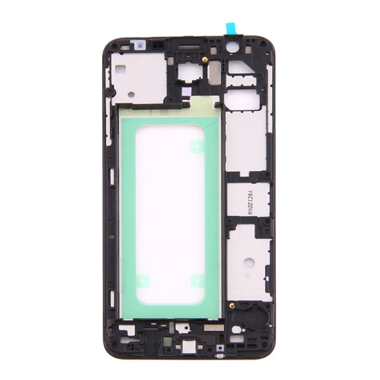 For Galaxy On7 (2016) / G6100 & J7 Prime Middle Frame Bezel (Black) - Frame Bezel Plate by buy2fix | Online Shopping UK | buy2fix